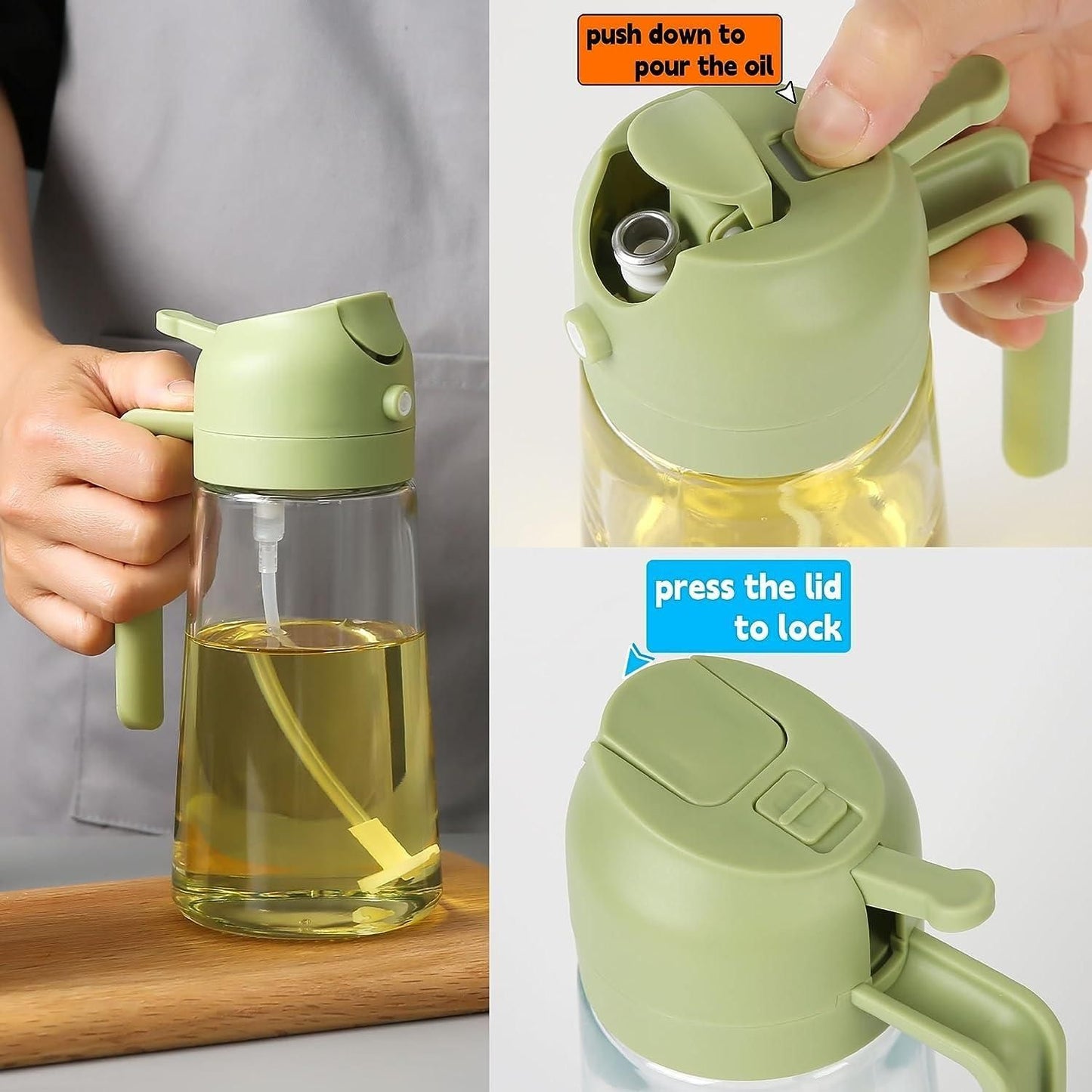 Oilio™️ - Portable Oil Dispenser & Sprayer